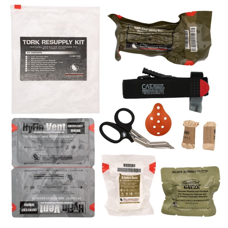 Набір NAR TORK Resupply Kit — повний вміст